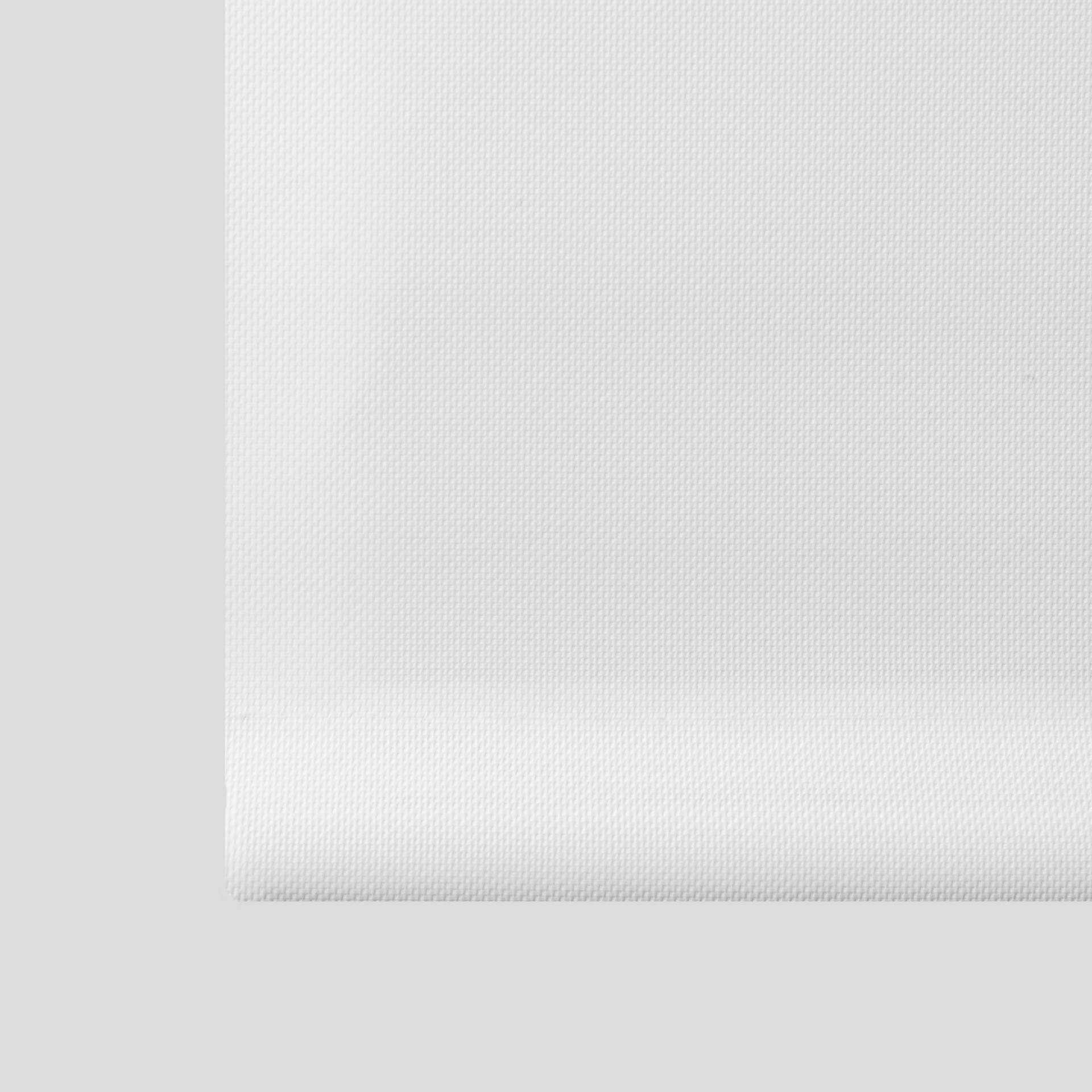 Estor Enrollable Blanco Screen Basico Detalle Contrapeso
