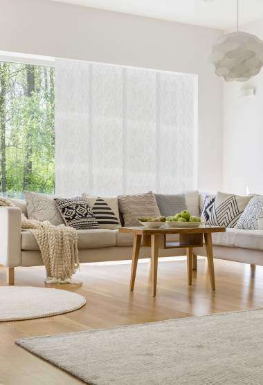 Painel Japon&ecirc;s Ramas Branco Decora&ccedil;&atilde;o escandinava