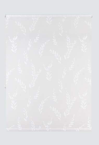 Estor Enrollable Traslucido Pampa Blanco